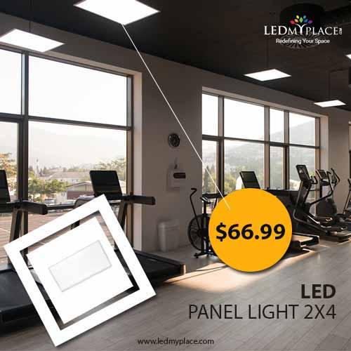 2x4 LED Panel Lights -- Provides A Warm Ambience To Your Custome