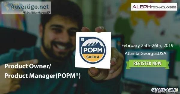 Product OwnerManager(POPM&r eg)AtlantaGeorgia USA
