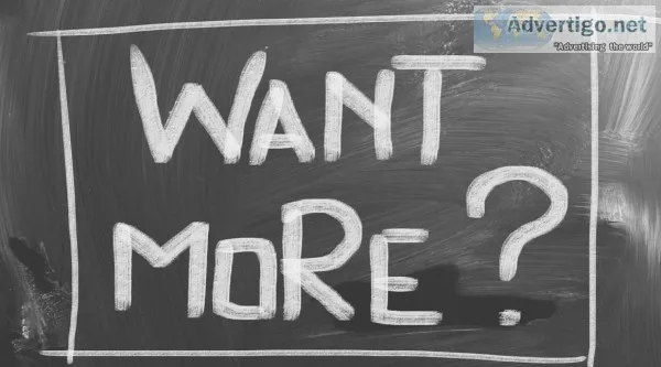 WANT MORE