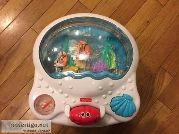 FISHER PRICE CRIB MUSICAL TOY CAR FOR SALE