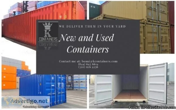 For Sale New and Used Shipping Containers