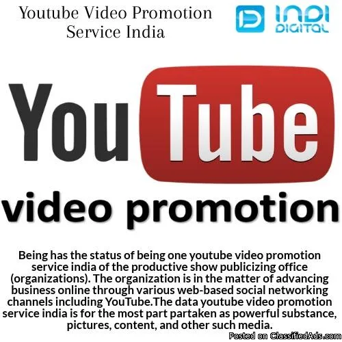 Get best youtube video promotion service india