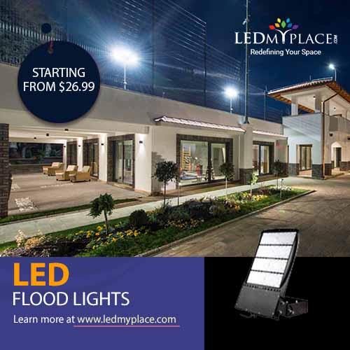 Install LED Flood Lights For Better Outdoor Lighting