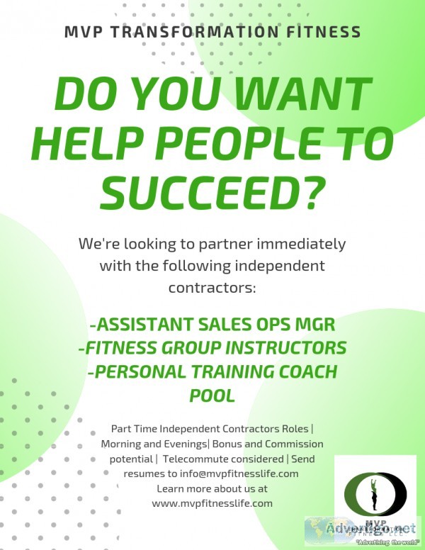 Independent Contractor PT Assist Sales Ops Mgr_ REMOTE highly co