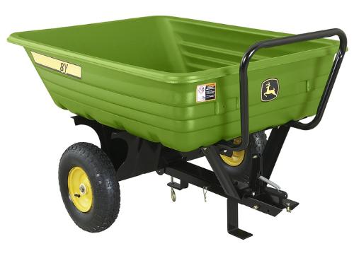 John Deere 8-cu ft Poly Dump Cart