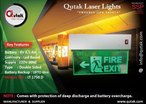 Get Double sided Laser lights by Qutak
