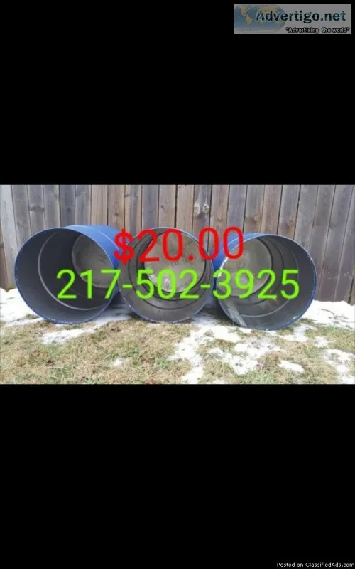 55 gallon burning barrels