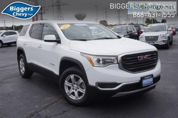 Certified Pre-Owned 2017 GMC Acadia SLE FWD Sport Utility