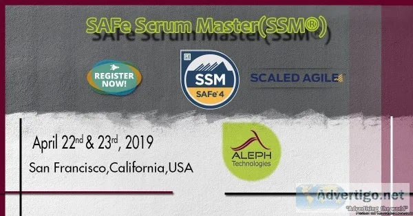 SAFe Scrum Master(SSM&reg) Workshop