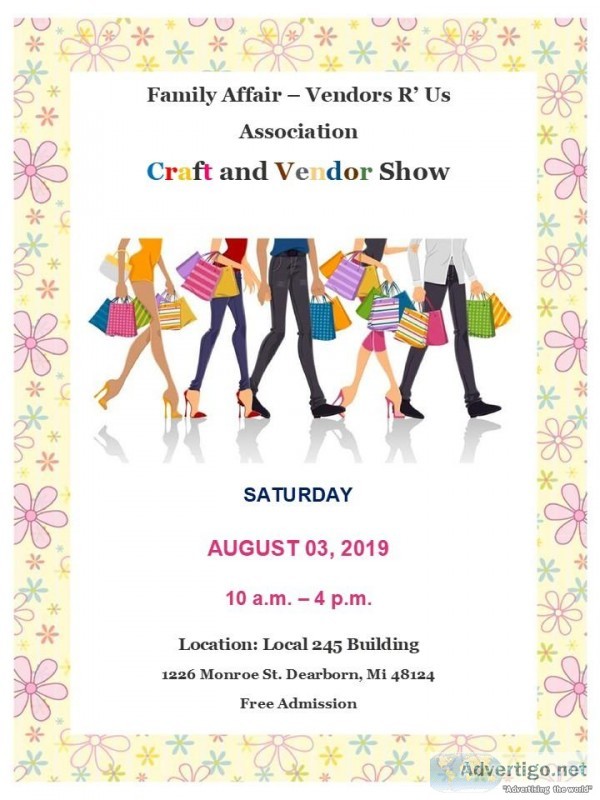 Vendor and Craft Show