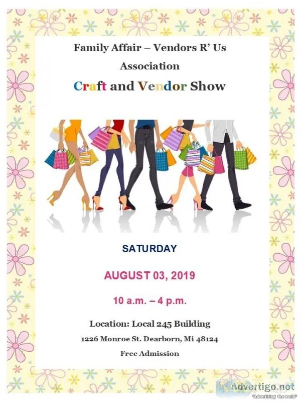 Vendor and Craft Show