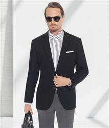 Buy Baroni Solid Black Blazers At ISW MensWears