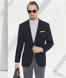 Buy Baroni Solid Black Blazers At ISW MensWears