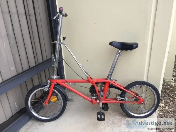 folded bike