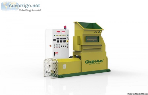 Styrofoam melting machine of GREENMAX Mars C200