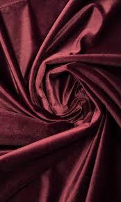 Velvet drapes