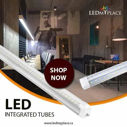 Use the Best Quality LED Integrated Tubes for Homes and Office