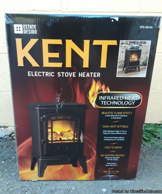 2 Electric Stove Heaters