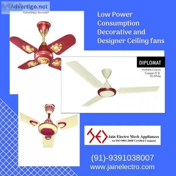 High Speed Electrical Ceiling Fans at Reasonable prices