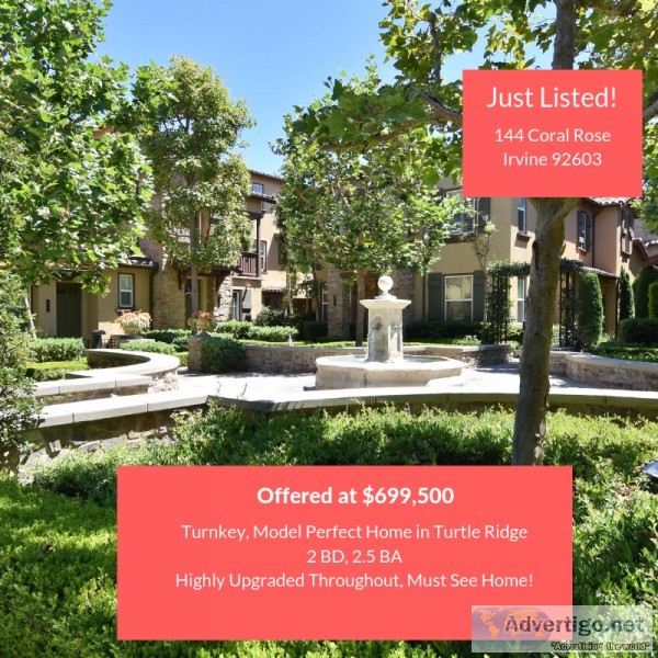 JUST LISTED Premier Location in Irvine