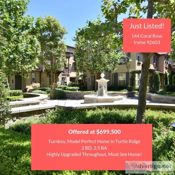 JUST LISTED Premier Location in Irvine
