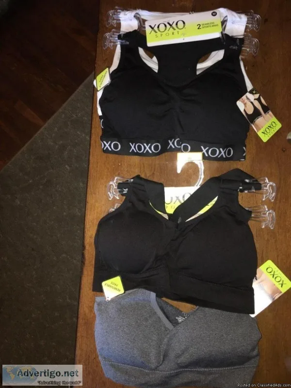 Sets of two sports bras