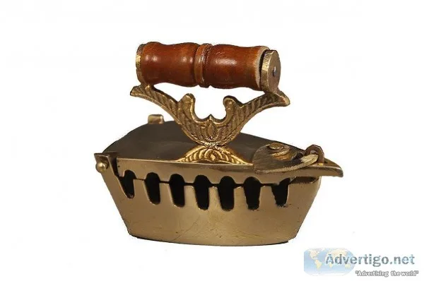 Nutristar Home Decorative Showpiece Iron Brass - Medium