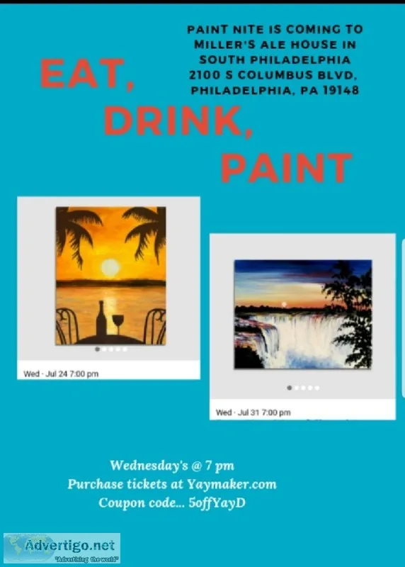 Eat  Drink  Paint in South Philadelphia