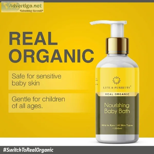Life and Pursuits Organic Baby Wash - A Body Wash For Baby