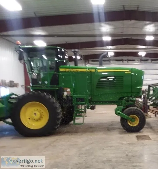 2016 John Deere W235 Self-Propelled Windrower