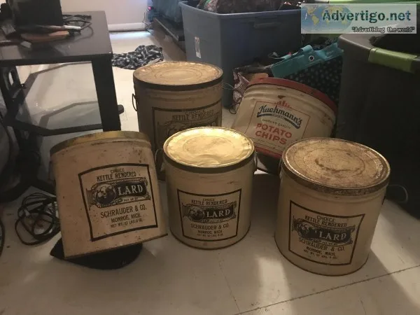 Antique containers