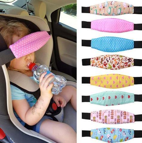 Child s Adjustable Stroller Head Support Band
