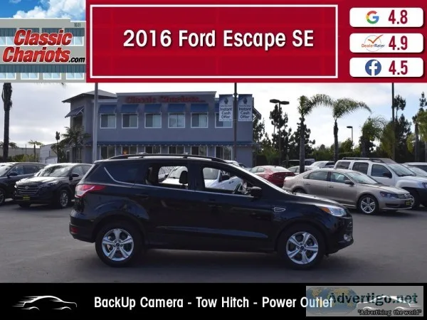 Used 2016 Ford Escape SE for Sale in San Diego - 20076