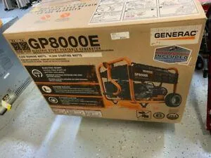 Generator brand new generac gp8000e