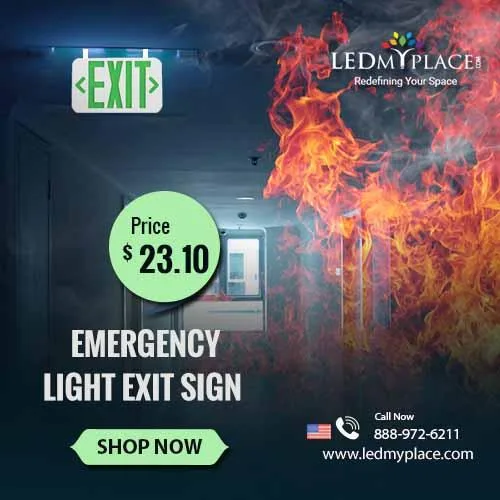 Secure Your Premises With (Emergency Exit Light Green)