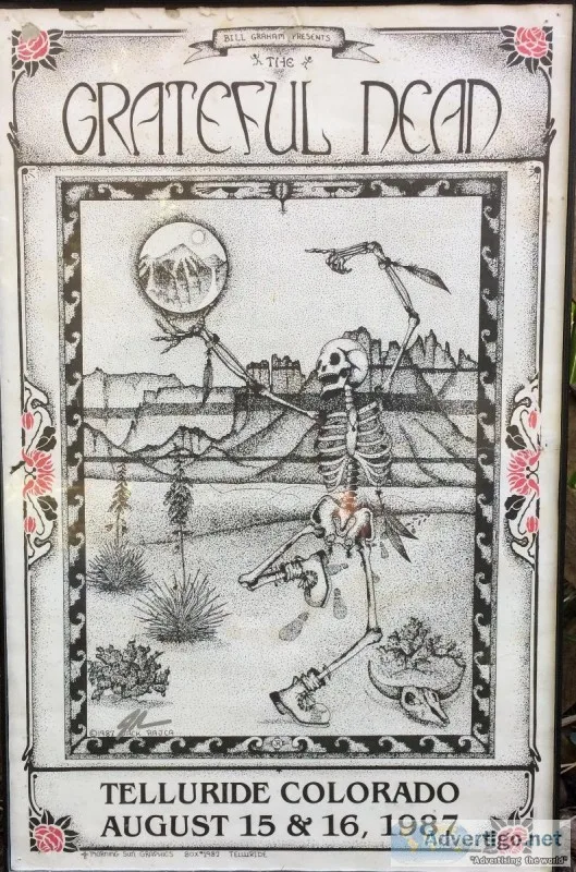Grateful Dead Concert Posters 1980s