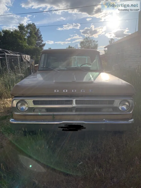 &lsquo72 DODGE CAMPER SPECIAL