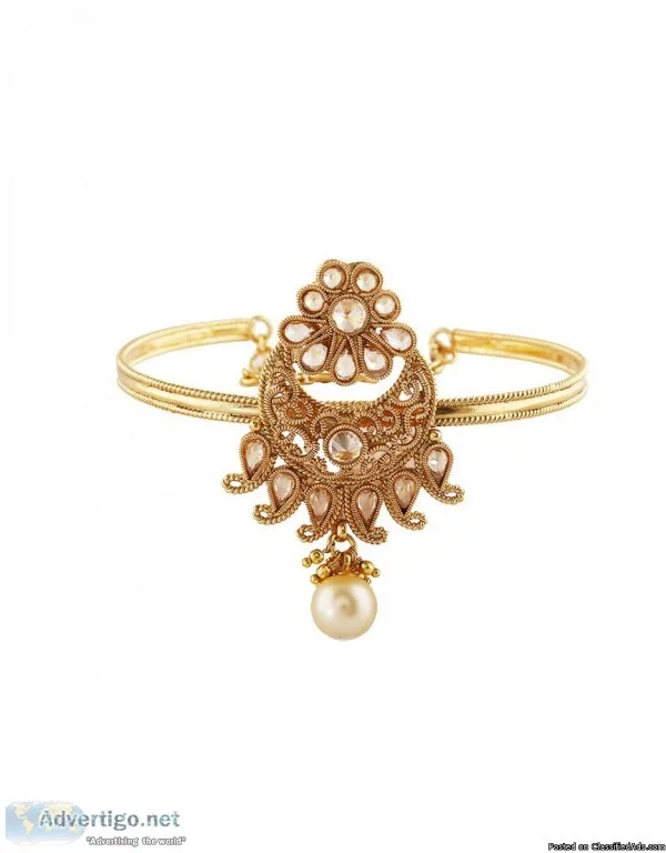 Now get an Exclusive Bajuband Design  Armlet at Anuradha Art Jew