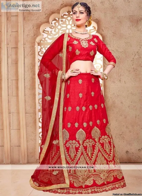 Wholesale lehenga design catalog at cheap price