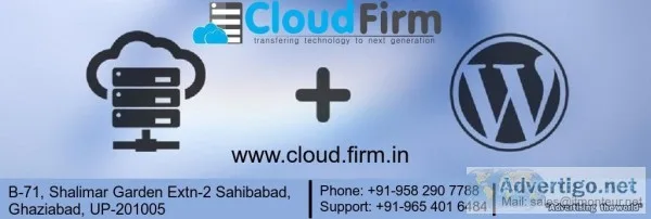 WordPress Cloud Server Provider in India  Cloud Firm