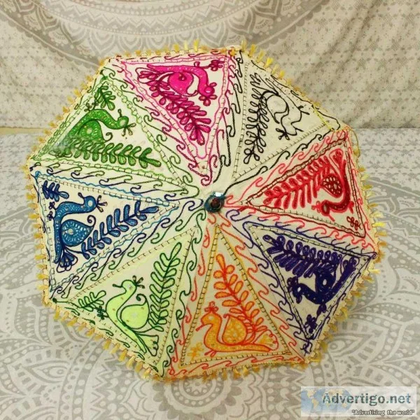 Buy Peacock Indian Wedding Umbrella Online  Bitablu.com