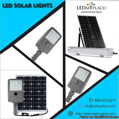 Buy LED solar lights and Save Big On Energy Bills