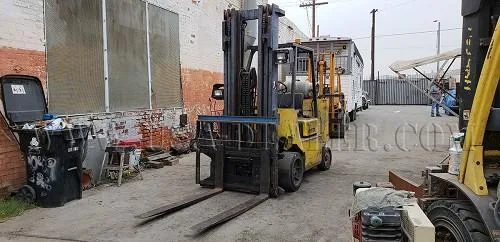1996 HYSTER S80XLBCS 6000 LBS PROPANE FORKLIFT