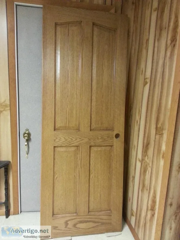 NEW RED OAK INTERIOR DOOR