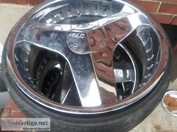 22 inch rims wtires
