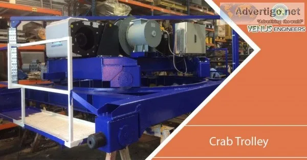 Electric Crab Trolley Manufacturers in Gurgaon India