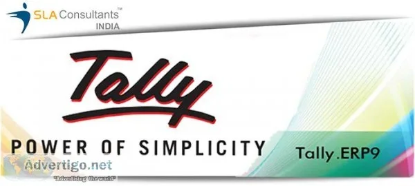 Join Tally Training Course Institute in Delhi with SLA Consultan