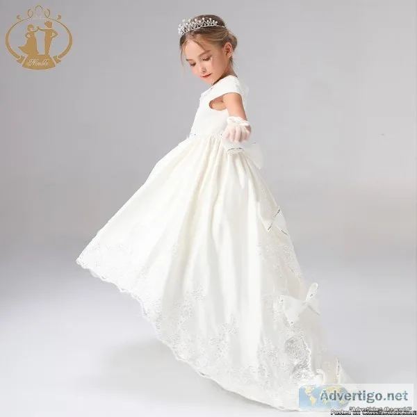 New Elegant Lace Dress with bows