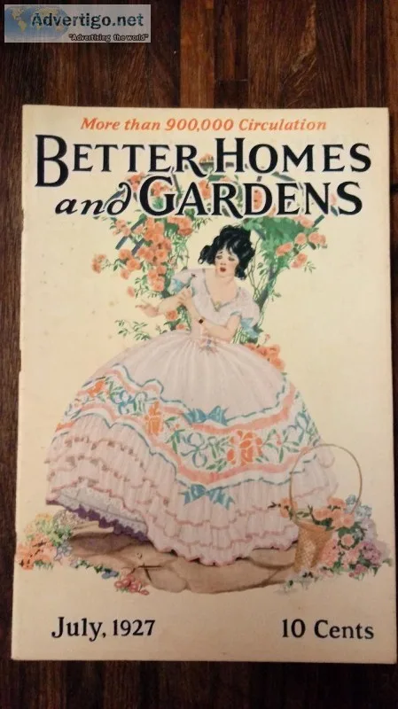 Better Homes and Gardens  July 1927 Magazine