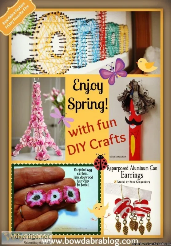 Celebrate the spirit of spring with designer bows for your home 